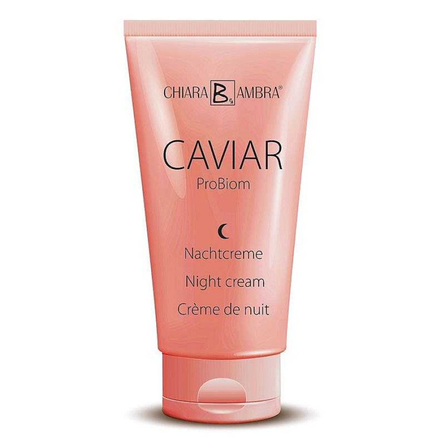 Gesicht Chiara Ambra Pflege Trockene Haut | Chiara Ambra Caviar Probiom Nachtcreme