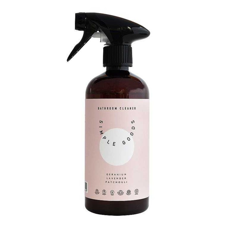 Living Simple Goods | Simple Goods Bath Cleaner Spray - Geranium, Lavender Und Patchouli