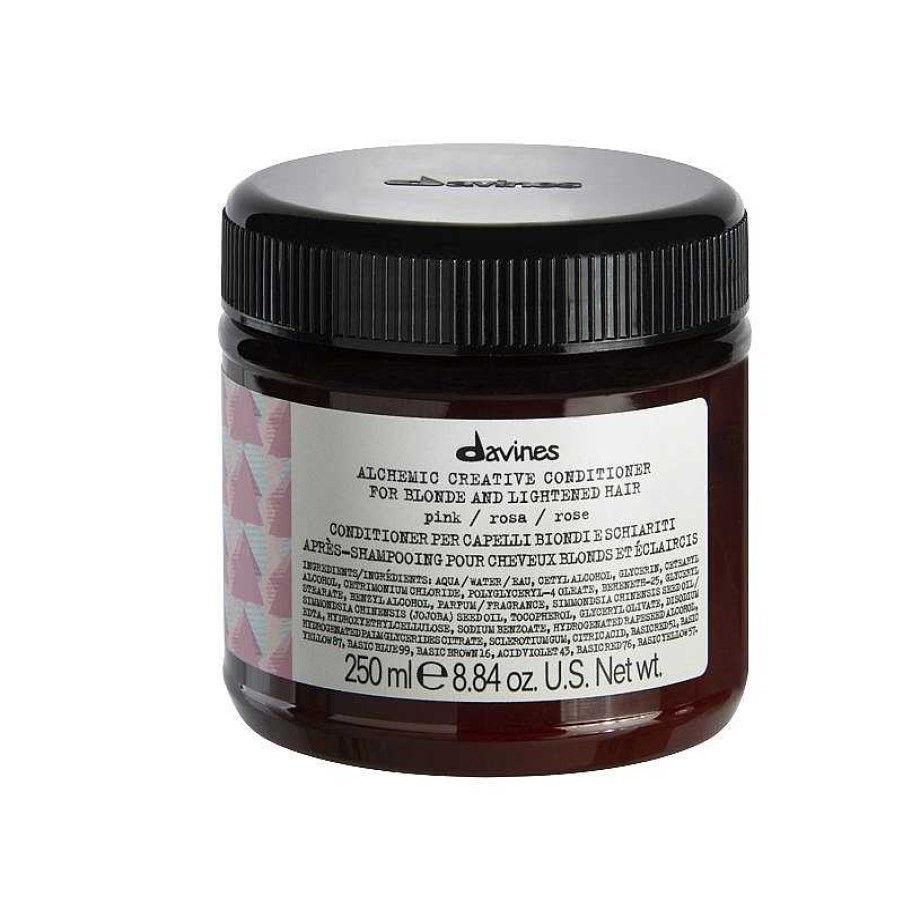 Haare davines | Davines Alchemic Creative Conditioner Pink 250 Ml