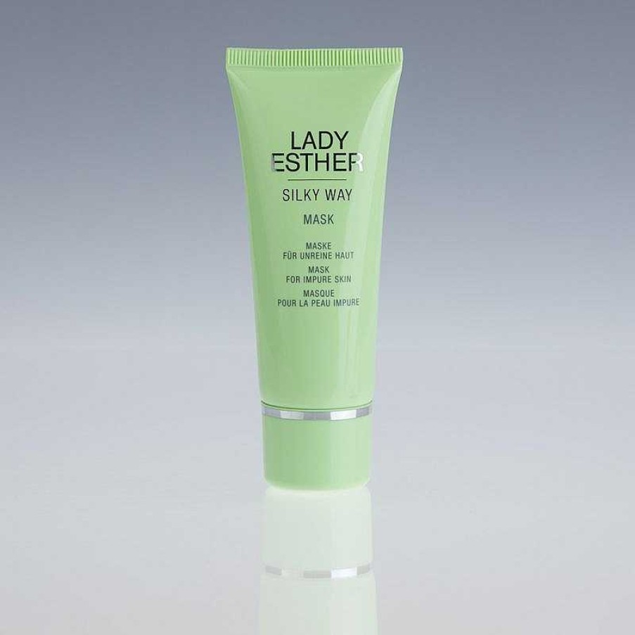 Gesicht LADY ESTHER Pflege Fettige Und Unreine Haut | Lady Esther Silky Way Mask