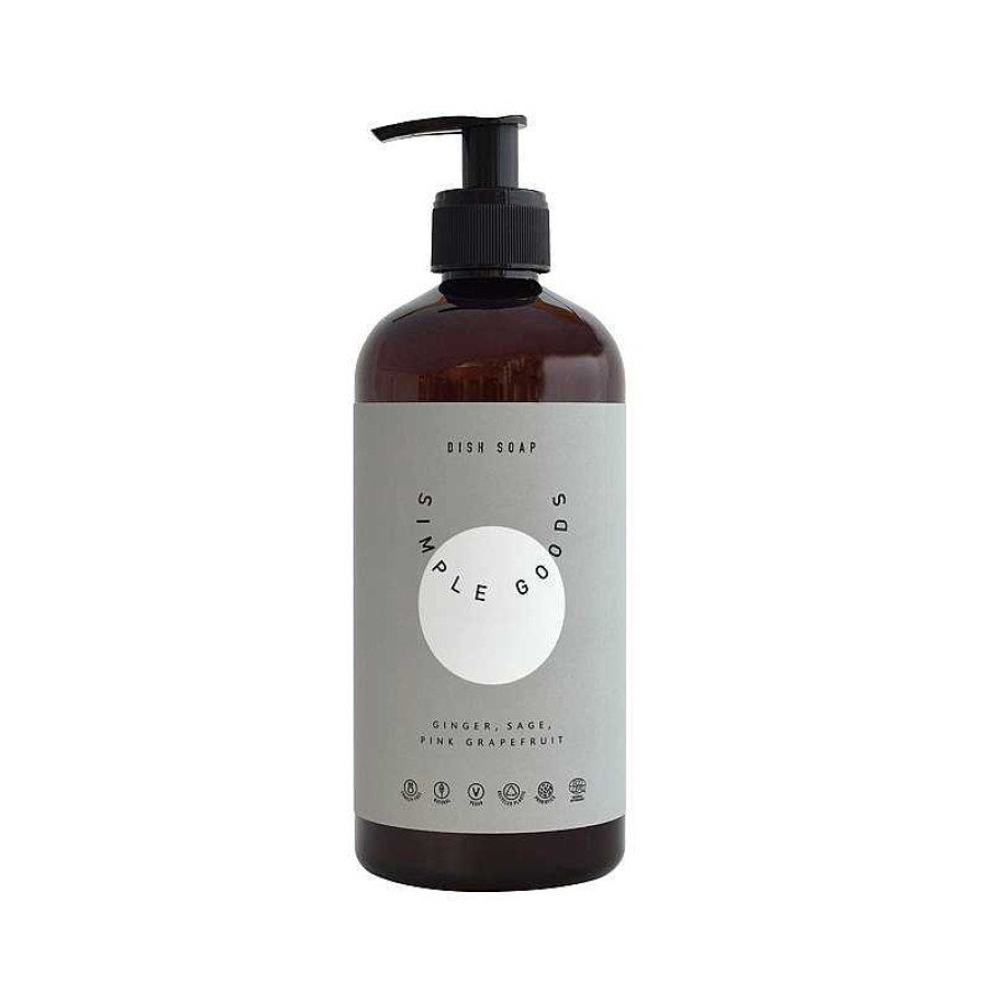 Living Simple Goods | Simple Goods Dish Soap - Ginger, Sage Und Pink Grapefruit