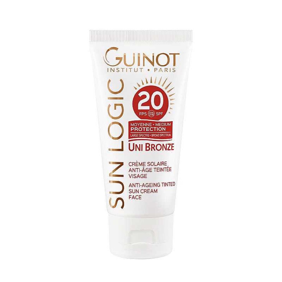 K Rper Guinot | Guinot Uni Bronze Anti-Aging Tinted Sun Cream Face Lsf 20