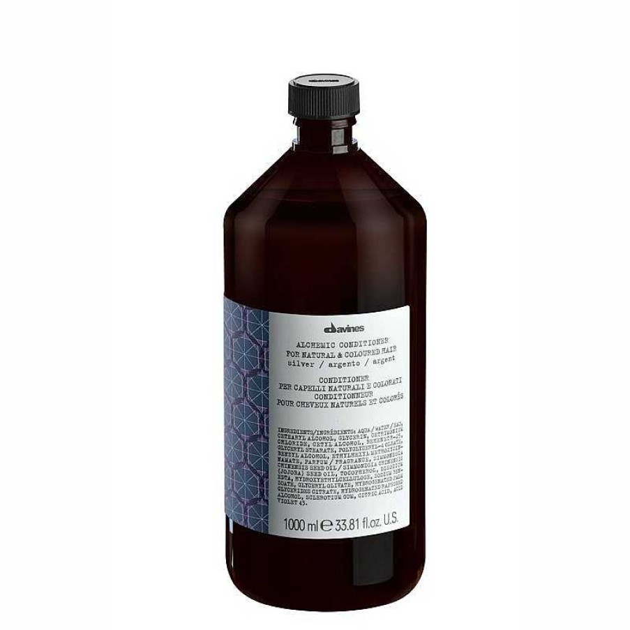 Haare davines | Davines Alchemic Silver Conditioner 1000 Ml