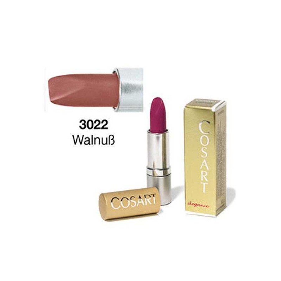 Make Up Cosart | Cosart Lipstick Elegance Walnuss