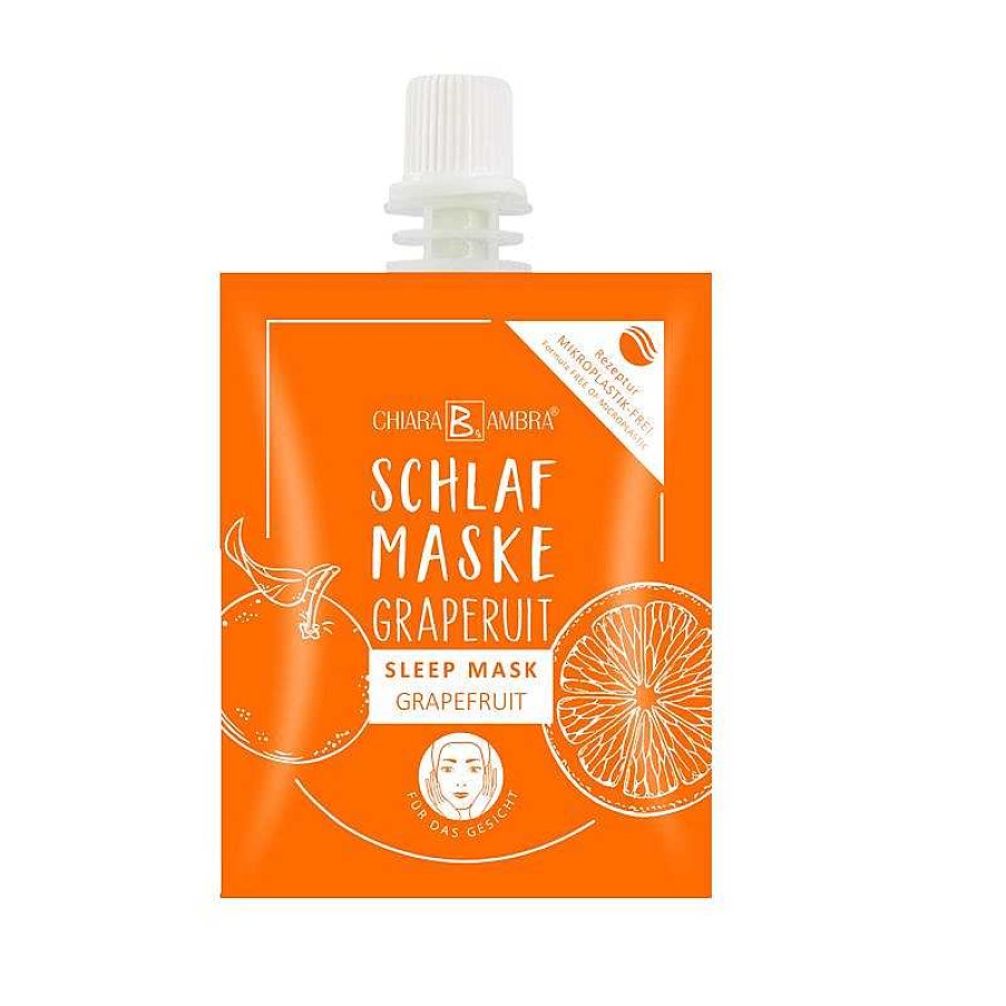 Gesicht Chiara Ambra Pflege Trockene Haut | Chiara Ambra Schlafmaske Grapefruit