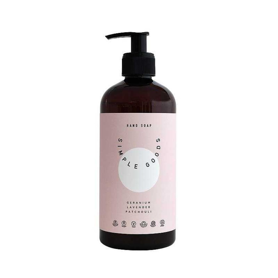 K Rper Simple Goods | Simple Goods Hand Soap - Geranium, Lavender Und Patchouli