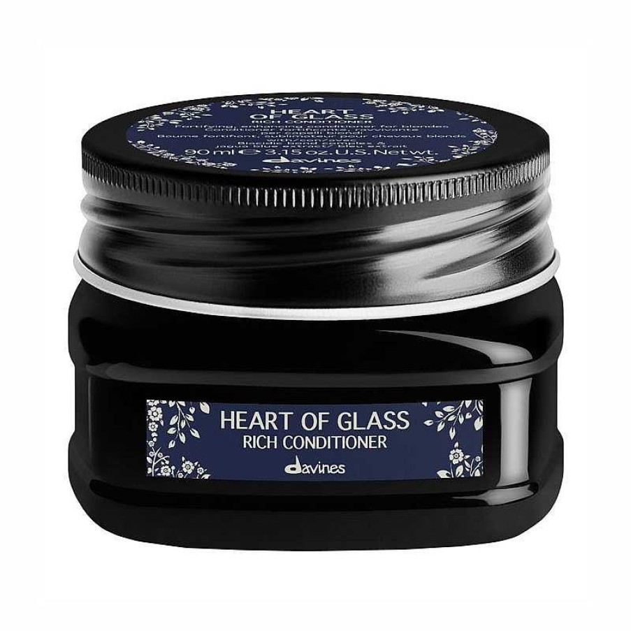 Haare davines | Davines Heart Of Glass Silkening Rich Conditioner 90Ml