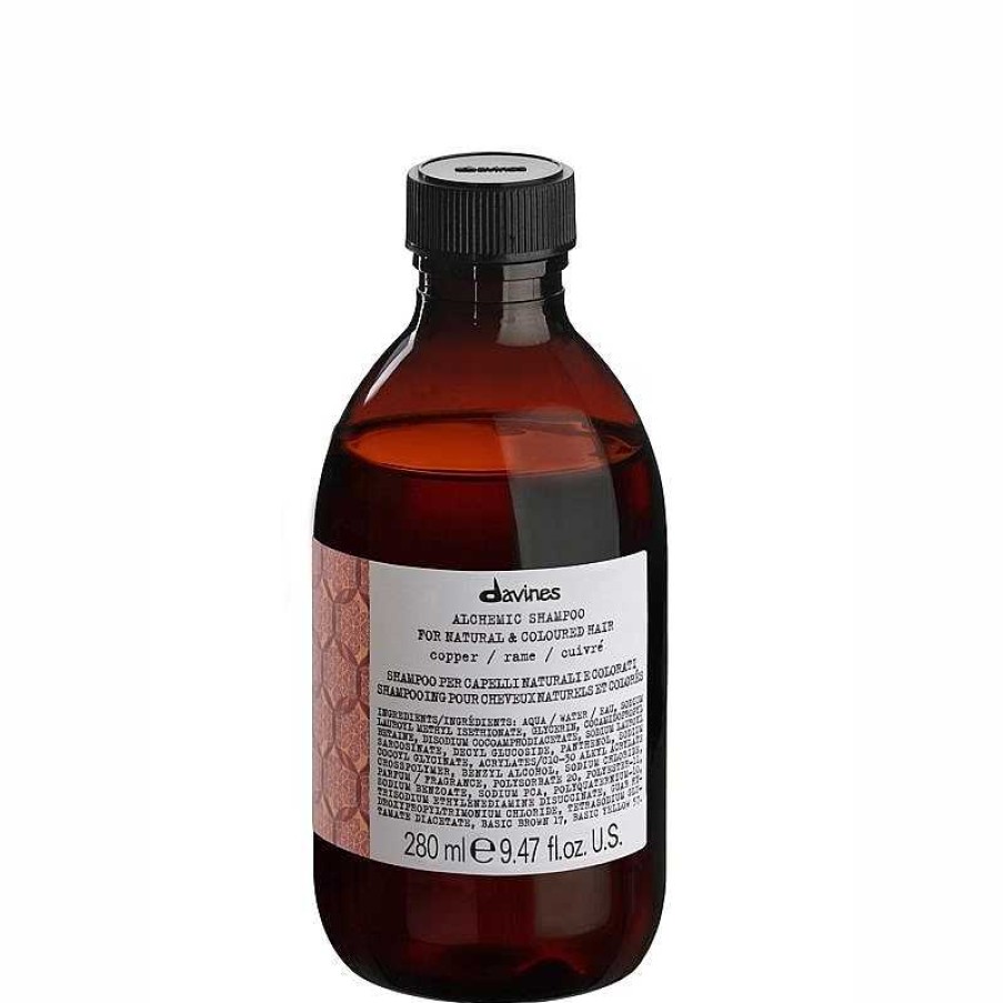 Haare davines | Davines Alchemic Kupfer Shampoo 280 Ml