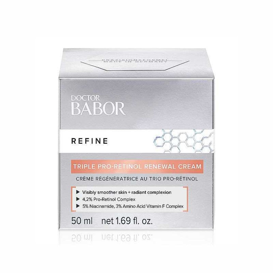 Gesicht BABOR Pflege Trockene Haut | Doctor Babor Refine Celluar Triple Pro-Retinol Renewal Cream