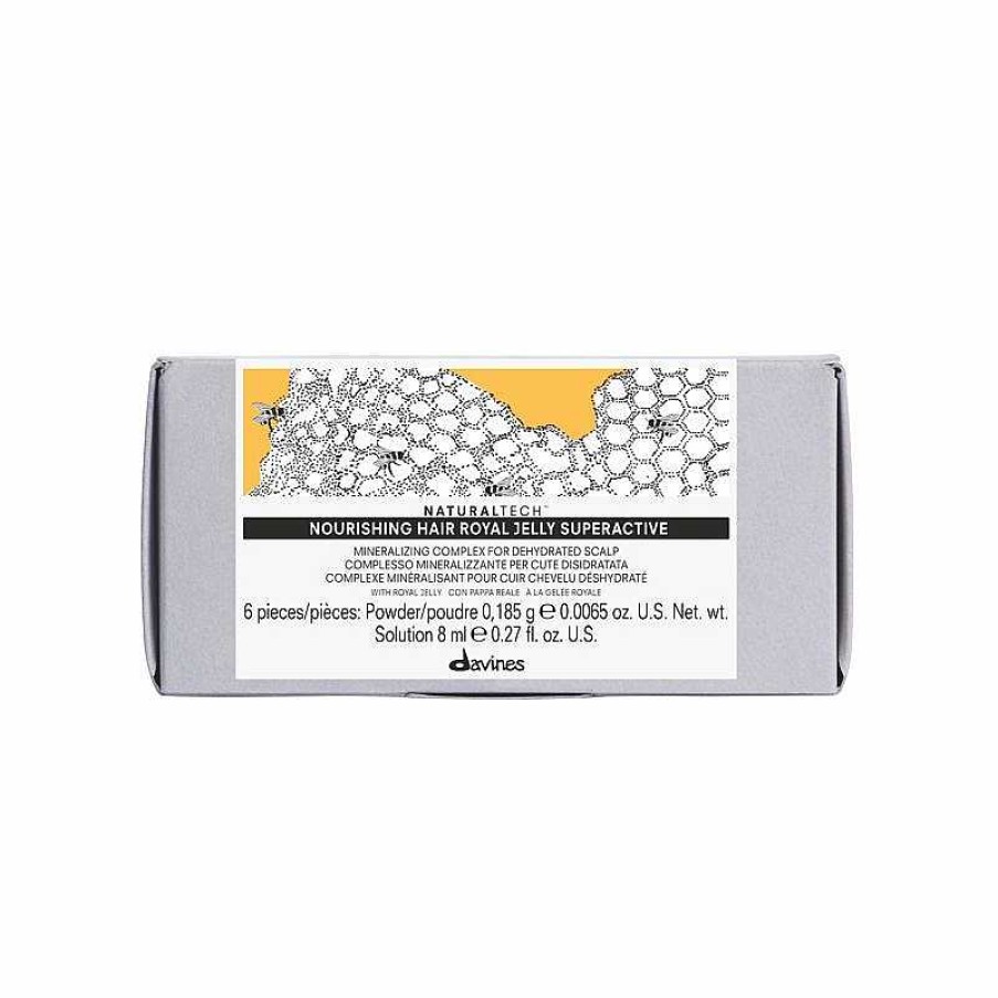 Haare davines | Davines Naturaltech Nourishing Hair Royal Jelly Superactive 6X8 Ml