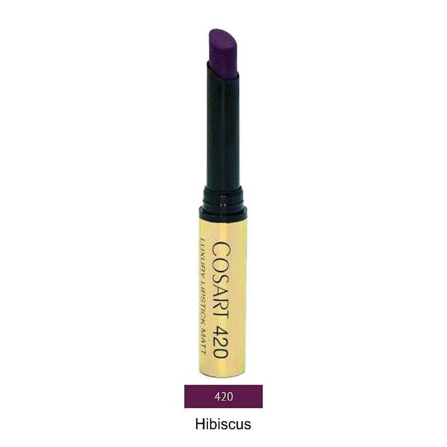 Make Up Cosart | Cosart Luxury Lipstick Matt Aubergine 420