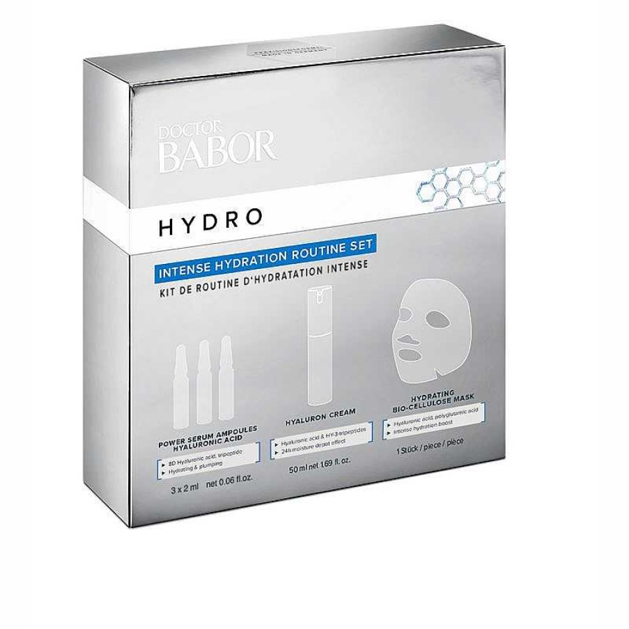 Gesicht BABOR Pflege Trockene Haut | Doctor Babor Hydro Celluar Intense Hydration Routine Set