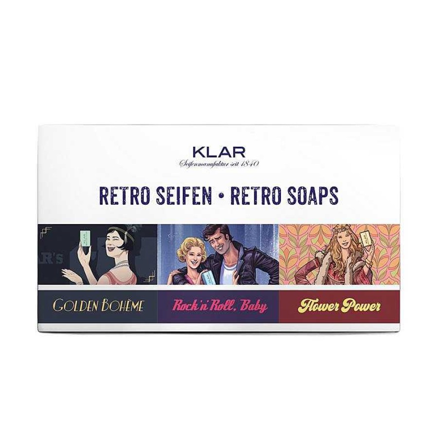 K Rper Klar´s | Klar´S Retro Seifen Set