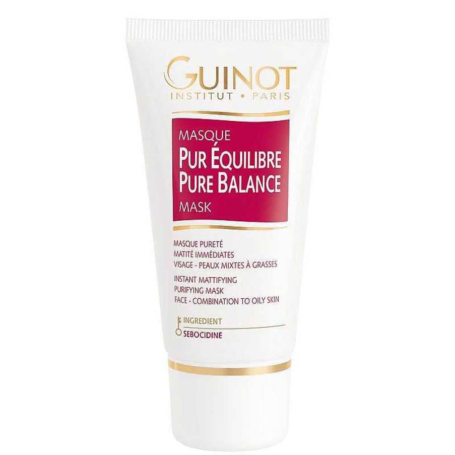 Gesicht Guinot Pflege Fettige Und Unreine Haut | Guinot Masque Pur Quilibre