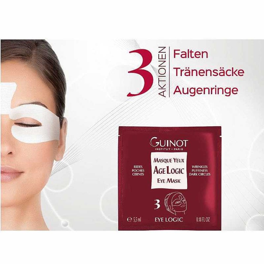 Gesicht Guinot Pflege Empfindliche Haut | Guinot Masque Yeux Age Logic Einzeln