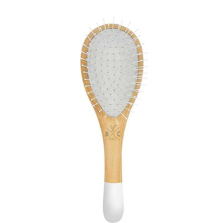 Haare BACHCA | Bachca Wooden Hair Brush - Nylon Bristles - Small Size