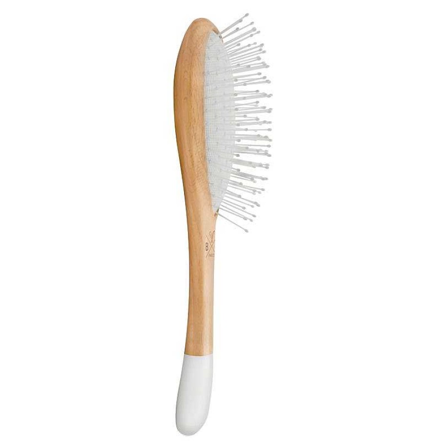 Haare BACHCA | Bachca Wooden Hair Brush - Nylon Bristles