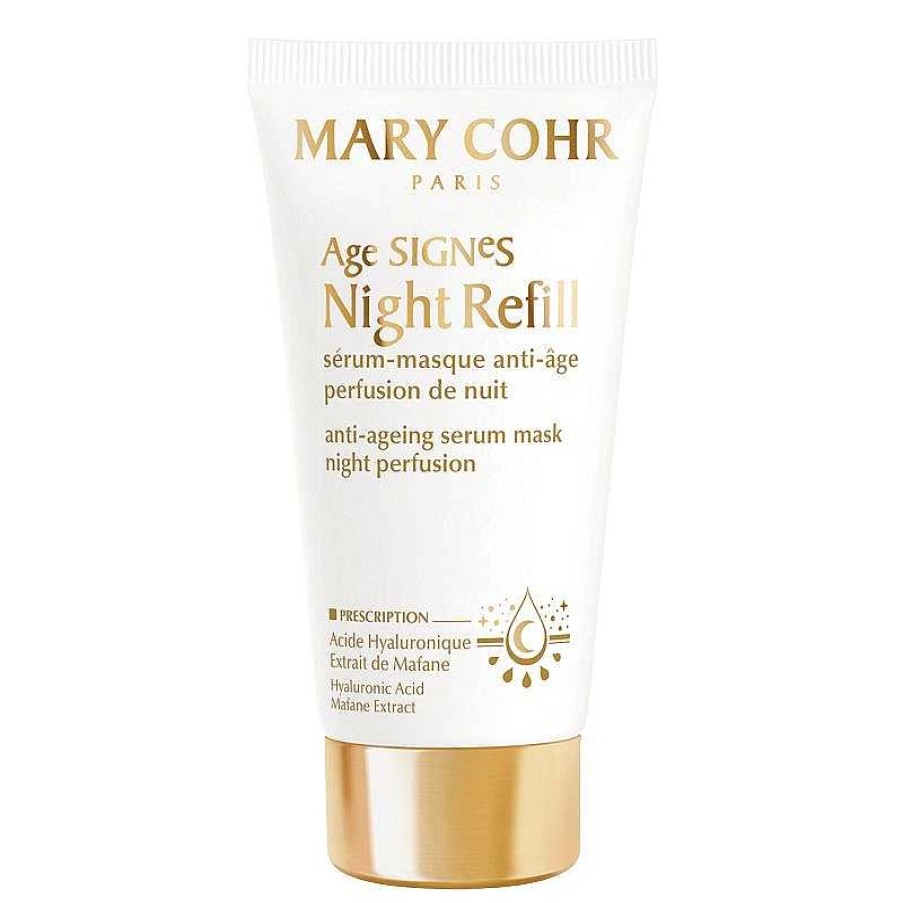 Gesicht Mary Cohr Pflege Trockene Haut | Mary Cohr Age Signes Night Refill S Rum Masque