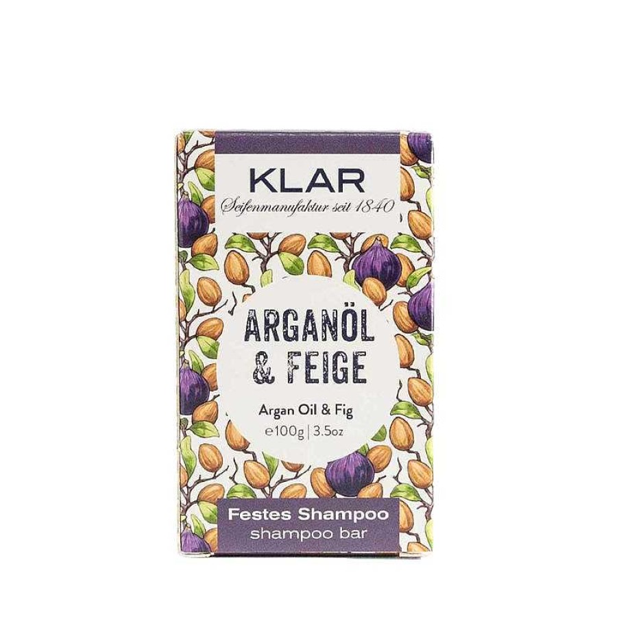 K Rper KLAR | Klar Festes Shampoo Argan L & Feige