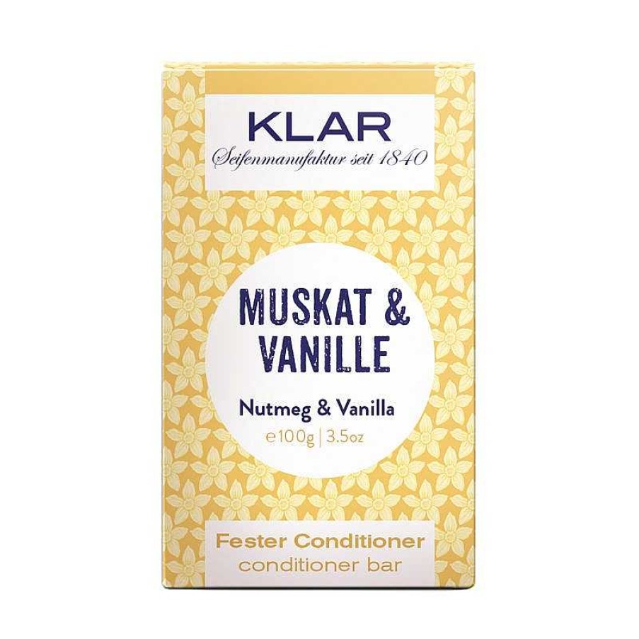 K Rper KLAR | Klar Fester Conditioner Muskat & Vanille