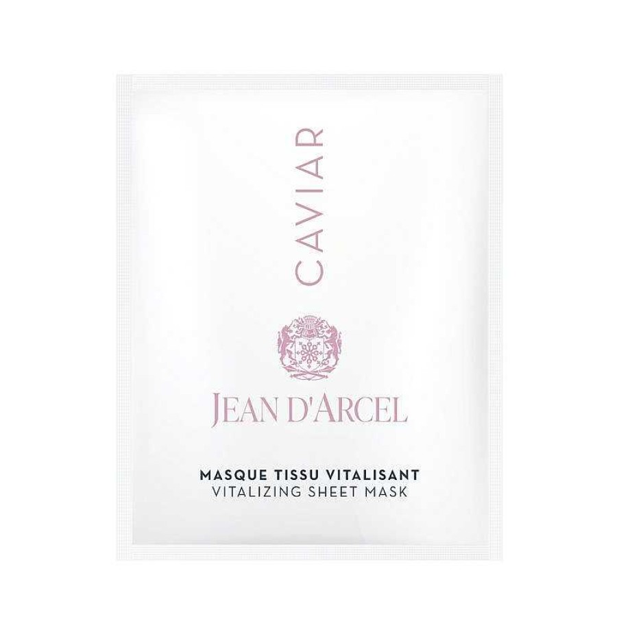 Gesicht Jean D'Arcel Pflege Trockene Haut | Jean D'Arcel Caviar Masque Tissu Vitalisant