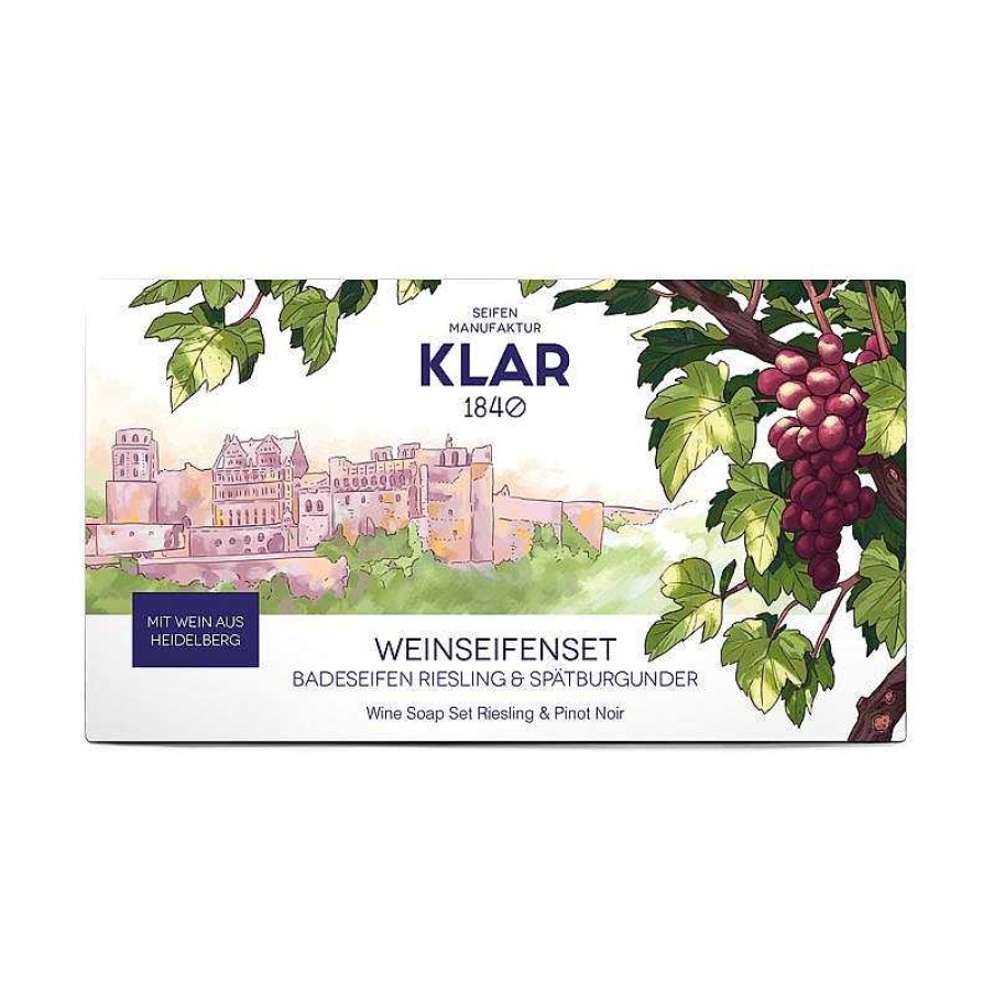 K Rper KLAR | Klar Weinseifenset