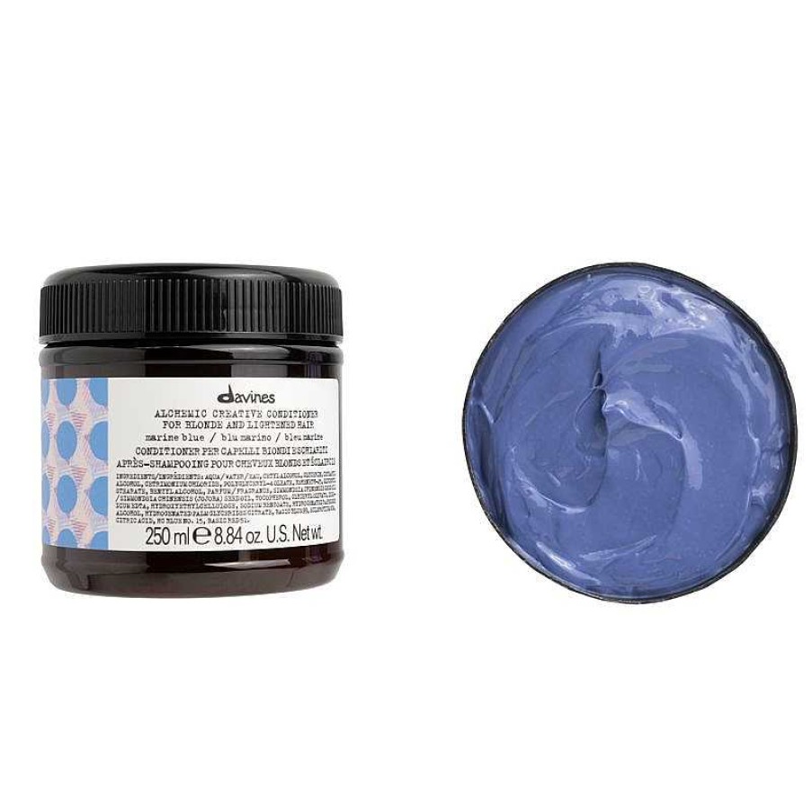 Haare davines | Davines Alchemic Creative Conditioner Marine Blue 250 Ml