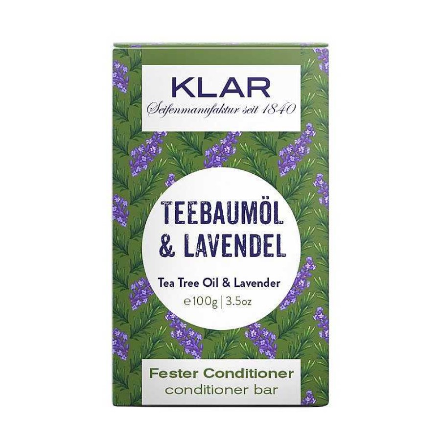 K Rper KLAR | Klar Fester Conditioner Teebaum L & Lavendel