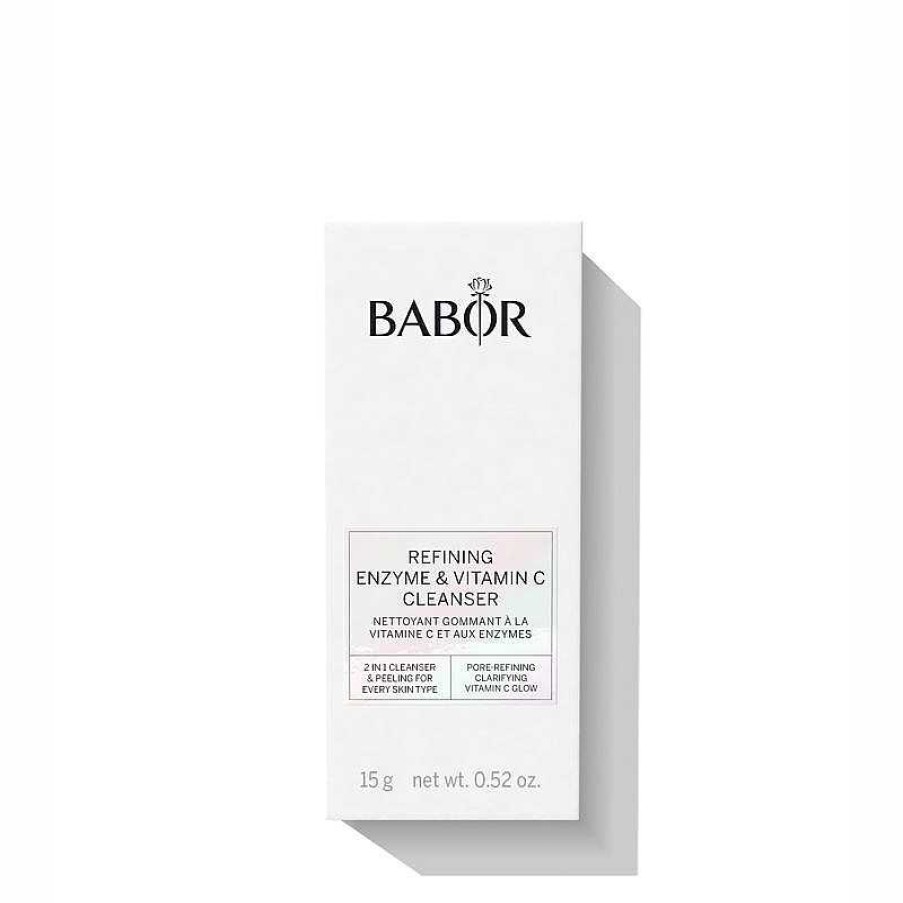 Gesicht BABOR Reinigung Mischhaut | Babor Refining Enzyme & Vitamin C Cleanser Reisegr E