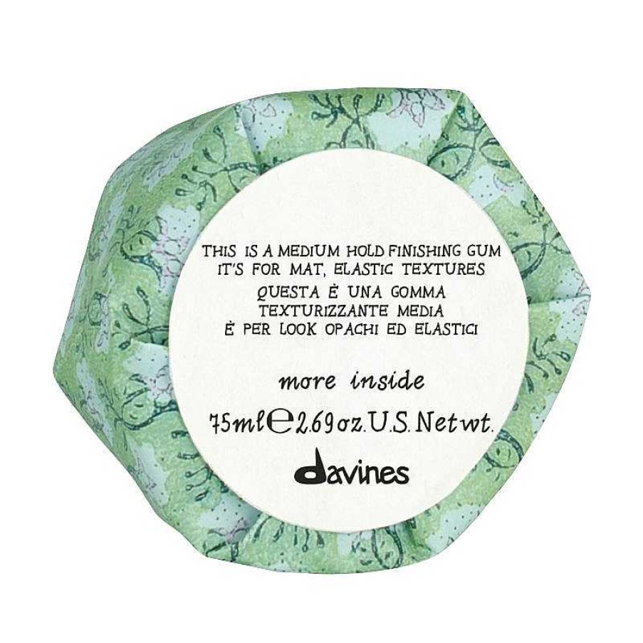 Haare davines | Davines More Inside Medium Hold Finishing Gum 75Ml