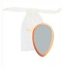 Make Up BACHCA | Bachca Wooden Hand Mirror + Cotton Pouch